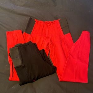 2 High Waist full length leggings.